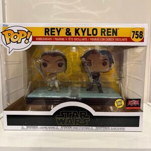 Funko Pop Star Wars Rey and Kylo Ren 758